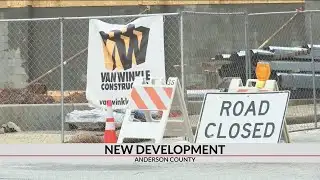 Major construction project still underway in Downtown Anderson