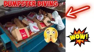 MAJOR DUMPSTER DIVE SCORE!!   LOOK!!