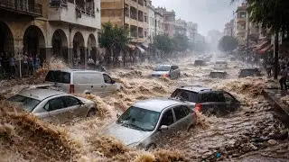 Major Floods Hit Morocco! Ksar El Kebir Paralyzed by Today