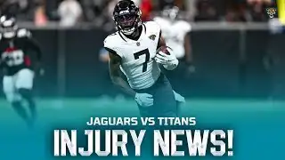 MAJOR Jaguars Injury News!