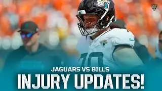 MAJOR JAGUARS VS BILLS INJURY UPDATES