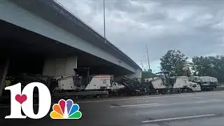 Major reconstruction project begins on I-640, causing some lane closures