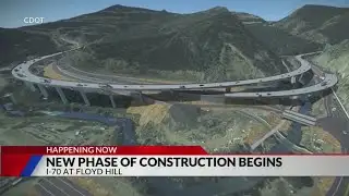 Major traffic shift starts Wednesday for I-70 Floyd Hill construction