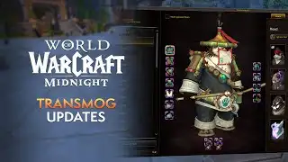 MAJOR Transmog Overhaul & Updates Coming in the Midnight Pre-Patch