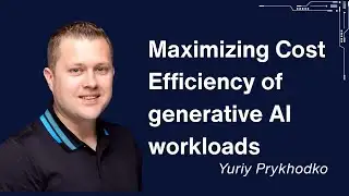 Make AI Workloads Cost Efficient in AWS