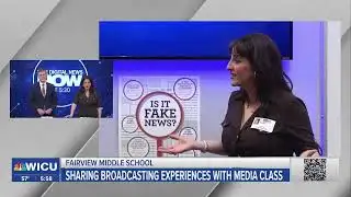 Make You Smile:  Sharing Broadcasting Experiences with Fairview Middle School Students