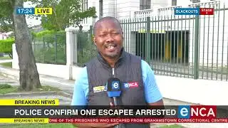 Makhanda Prison Escape | Police confirm one escapee arrested
