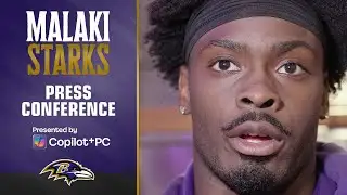 Malaki Starks on His NFL Debut | Baltimore Ravens