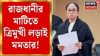 Mamata Banerjee in Delhi | রাজপথ থেকে কমিশনের দফতর, রাজধানীর মাটিতে ত্রিমুখী লড়াই মমতার! | News