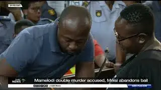 Mamelodi double murder accused, Mnisi abandons bail