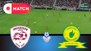 Mamelodi Sundowns vs Sekhukhune Utd | Premiership 2025 Simulation | eFootball PES 21 Gameplay