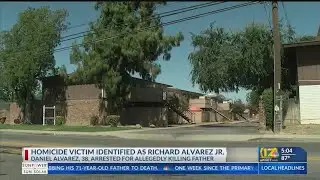 Man allegedly stabbed and killed by son identified