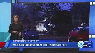 Man and child dead after overnight house fire in Clay