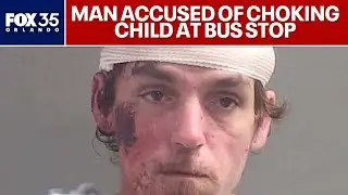 Man arrested after alleged attack on child at DeLand bus stop