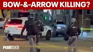 Man arrested after bow-and-arrow killing, overnight standoff in New Jersey