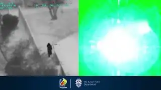 Man arrested after pointing laser at police aircraft