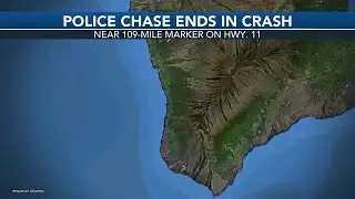 Man arrested after pursuit, alleged domestic violence incident on Hawaii Island