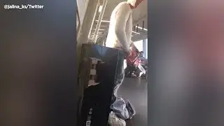 Man arrested after wielding 2 chainsaws on BART train