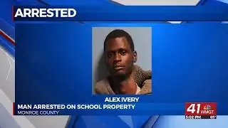Man arrested at Hubbard Elementary School in Monroe County, charges pending