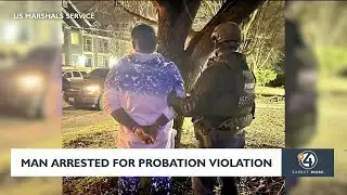 Man arrested for probation violation