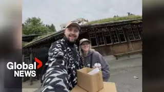 Man breaks into honeymooning couple