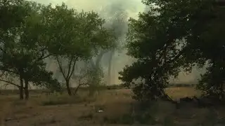 Man charged with starting Saturday bosque fire, stabbing man the same day