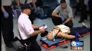 Man clinically dead, revived by firefighters