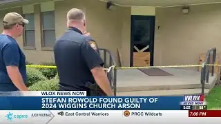 Man convicted after vandalizing and setting fire to Wiggins church