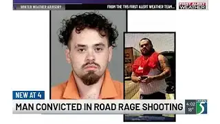 Man convicted in road rage shooting