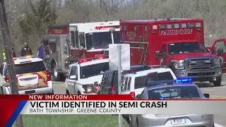 Man dead after semi overturns on SR 235 in Fairborn ID