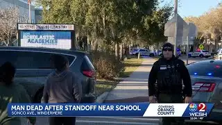 Man dead after standoff near elementary school in Windermere