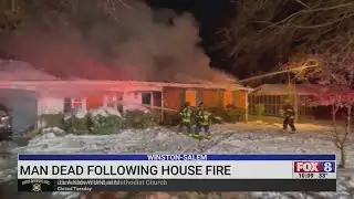 Man dead after Winston-Salem house fire