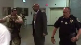 Man describes being at Texas event during shooting