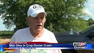 Man Dies In Crop Duster Crash