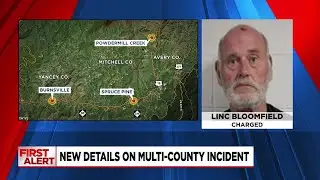 Man faces charges following multi-county incident in WNC