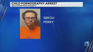 Man faces child porn charges in Southampton Co.