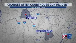 Man facing charges after Grundy County courthouse gun incident