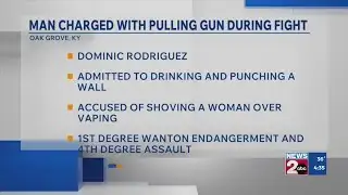 Man facing charges following fight in Oak Grove