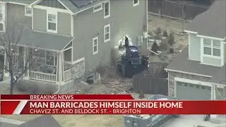 Man found dead after barricading himself in Brighton home
