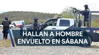 Man found dead wrapped in a sheet in Doctor González, NL