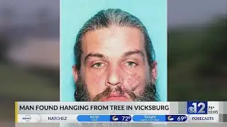 Man found hanging from tree in Vicksburg wooded area