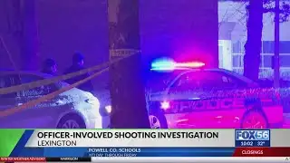 Man in critical condition after officer-involved shooting closes Alumni Drive in Lexington