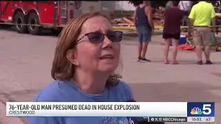 Man presumed dead after house explosion in south suburbs
