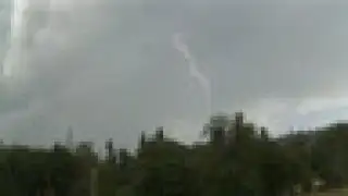 Man records lightning strike that nearly killed him