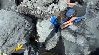 Man Rescued After Being Pinned Under 700-Pound Boulder