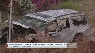 Man suspected of DUI causing injury arrested