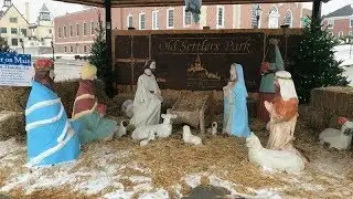 Man takes action after nativity scene vandalized