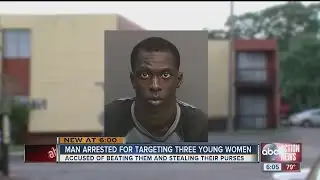 Man targets young women in robbery spree
