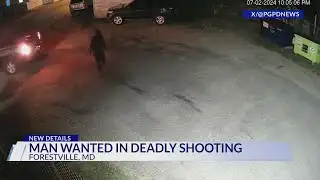 Man wanted in deadly Maryland shooting
