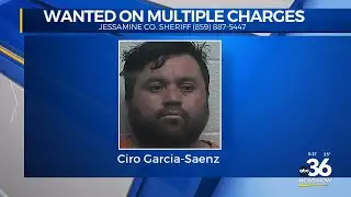 Man wanted on multiple charges